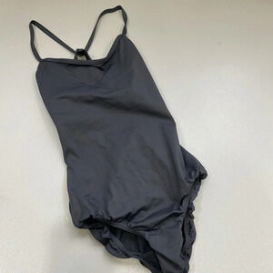 Body Wrappers Premiere Collection Leotard Dark Grey Size Small